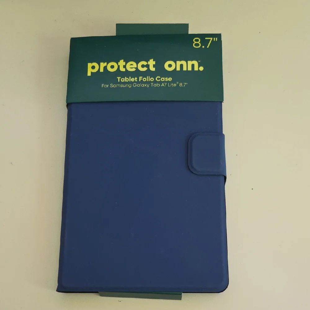 onn. Tablet Folio Case for Samsung Galaxy Tab A7 Lite 8.7